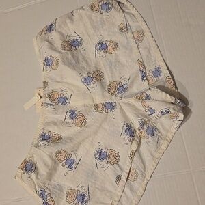 NWT Aerie Peanuts Charlie Brown Sleep Shorts